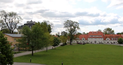 Schloss und Gutshof in Kreisau