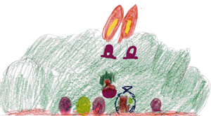 Osterhase. Ostern in Frankreich und Deutschland fr Kinder erklrt